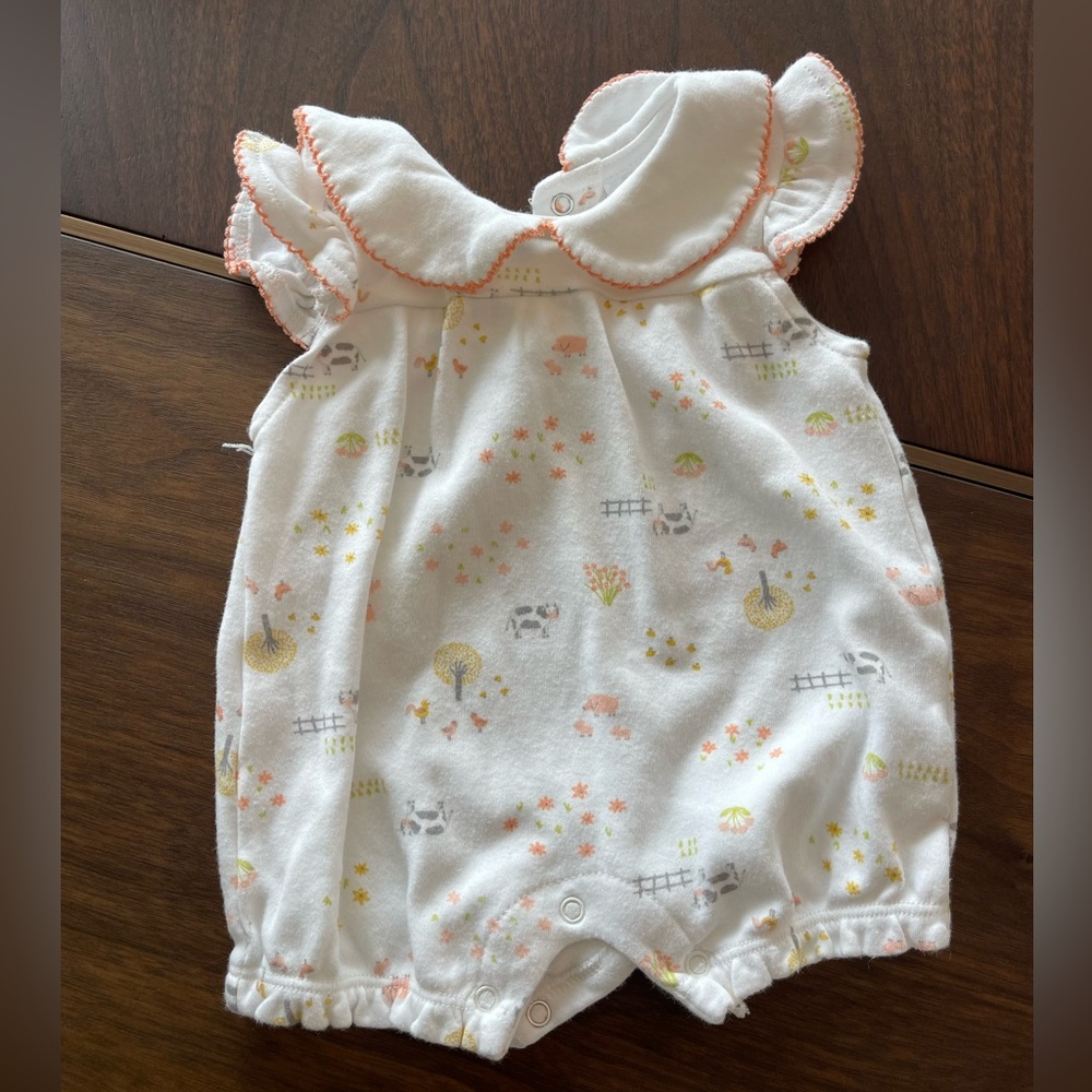 0-3 M Tres Beau et Belle Romper